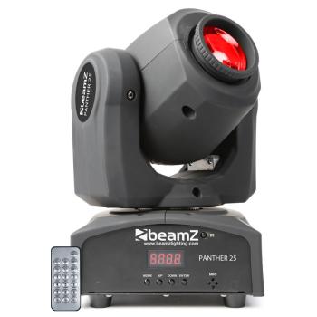 Beamz Panther 25 Spot LED unitate efect, spot cu led-uri 7 gobos 7 culori