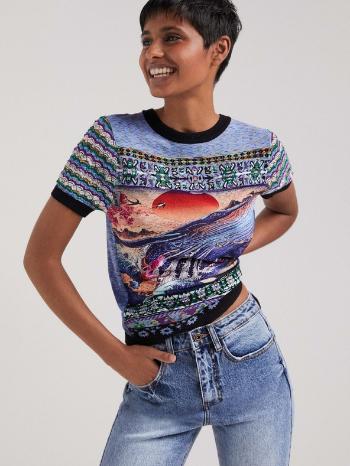 Desigual Kamura Tricou Roz