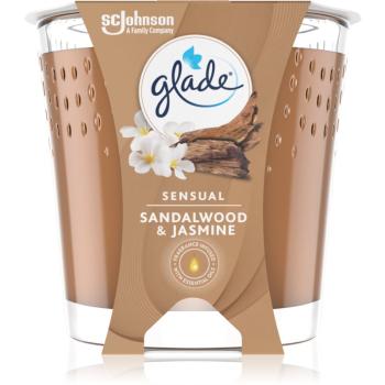 GLADE Sensual Sandalwood & Jasmine lumânare parfumată 129 g