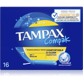 Tampax Compak Regular tampoane cu aplicator 16 buc