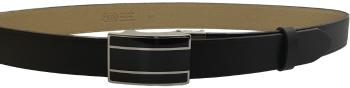 Penny Belts Curea formală din piele pentru bărbați 35-020-A6 black 100 cm