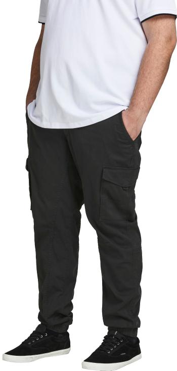 Jack&Jones PLUS Pantaloni pentru bărbați JPSTPAUL 12181655 Black 42/32