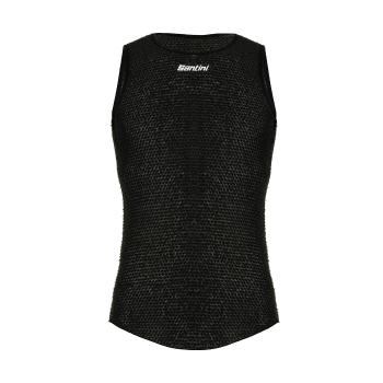 
                 SANTINI Tricou de ciclism cu mânecă scurtă - ALPHA - negru  
            