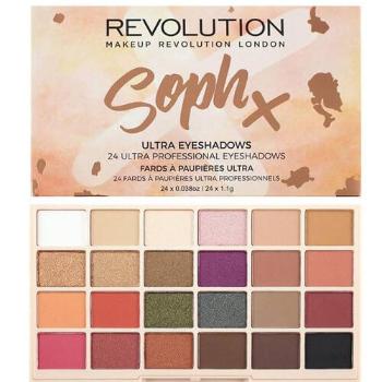 Revolution Paleta de umbre a ochilor cu 24 de nuanțe SophX (Eyeshadow Palette) 26,4 g