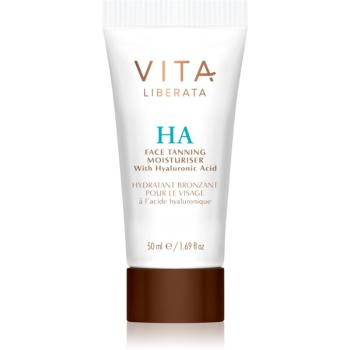 Vita Liberata Face Tanning Moisturiser with Hyaluronic Acid crema de fata hidratanta cu efect autobronzant 50 ml