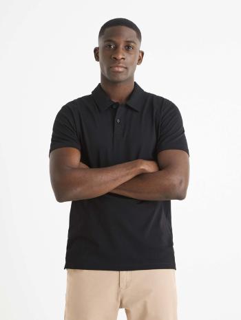 Celio Polo Tricou Negru