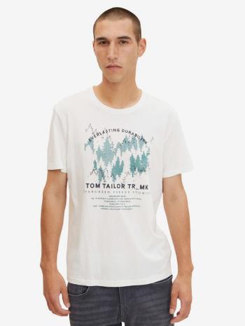 Tom Tailor Tricou Alb