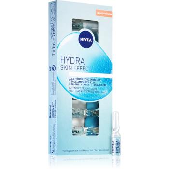 Nivea Hydra Skin Effect crema intens hidratanta in fiole 7x1 ml