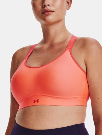 Under Armour UA Infinity Mid Covered Sport Sutien Portocaliu