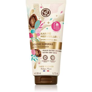 Yves Rocher NOEL Wonderful Shea balsam pentru dus pentru piele foarte uscata 200 ml