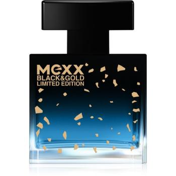 Mexx Black & Gold Limited Edition Eau de Toilette pentru bărbați 30 ml