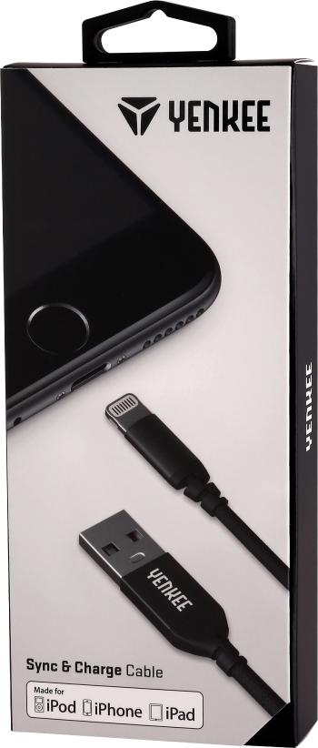 Cablu sincronizare/incarcare Lightning pt Apple 2 - neagra - Mărimea 2 m