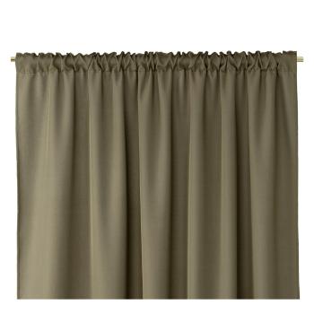 Draperie AmeliaHome Pleat, 140 x 250 cm, verde khaki