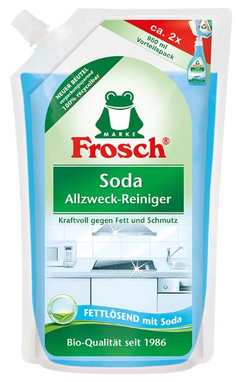 Frosch Detergent de bucătărie cu bicarbonat de sodiu natural - cartuș de înlocuire EKO 950 ml