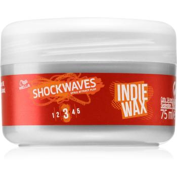 Wella Shockwaves Indie Wax ceara de par 75 ml