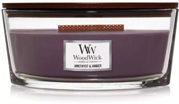 WoodWick Lumânare parfumată Amethyst & Amber 453,6 g