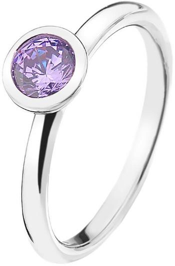 Hot Diamonds Inel de argint Emozioni Scintilla Lavender Calmness ER020 51 mm