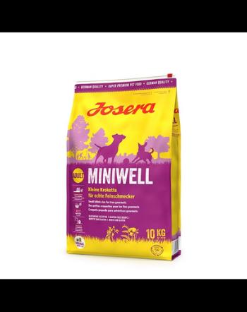 JOSERA Miniwell 10 kg hrana caini adulti talie mica