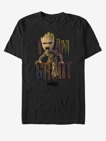 ZOOT.Fan Marvel I Am Groot Strážci Galaxie Tricou Negru