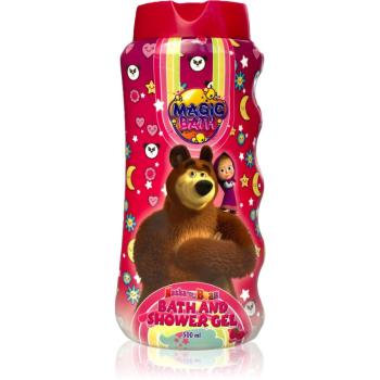 Masha & The Bear Magic Bath Bath & Shower Gel gel de dus si baie pentru copii 500 ml