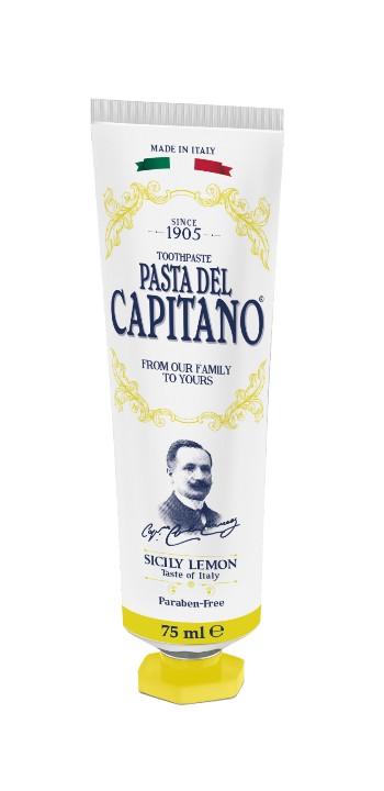 Pasta del Capitano Pastă de dinți cu lămâie naturală BIO Capitano 1905 75 ml