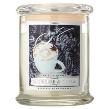 Kringle Candle Cashmere & Cocoa lumânare parfumată 411 g