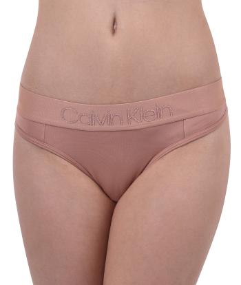 Calvin Klein Chiloti pentru femei Tonal Logo Thong QF4942E-YUT Unity S