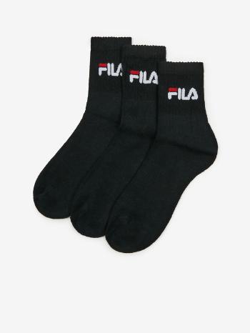 FILA Set de 3 perechi de șosete Negru