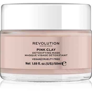 Revolution Skincare Pink Clay masca faciala detoxifianta 50 ml