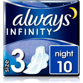 Always Infinity Night Size 3 absorbante pentru noapte 10 buc