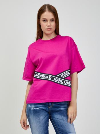 Karl Lagerfeld Tricou Roz