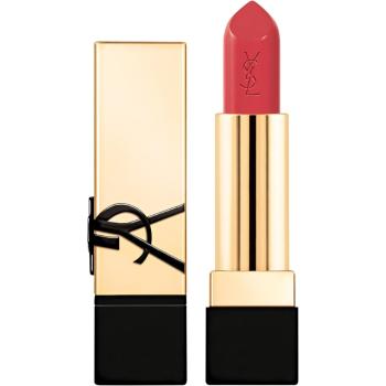 Yves Saint Laurent Ruj cu aspect satinat Rouge Pur Couture Caring (Satin Lipstick) 3,8 g Effortless Vermillion