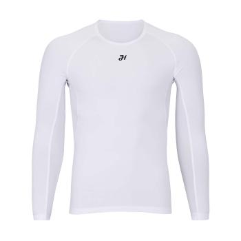 
                 HOLOKOLO Tricou de ciclism cu mânecă lungă - WINTER BASE LAYER - alb 
            