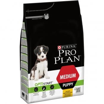 PURINA Pro Plan Puppy M, Pui, hrană uscată câini junior, 3kg