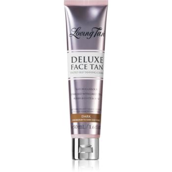 Loving Tan Deluxe Face Tan crema autobronzanta pentru fata culoare Dark 50 ml