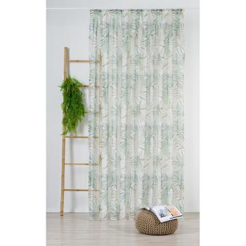 Perdea verde-bej 300x260 cm Palmas – Mendola Fabrics