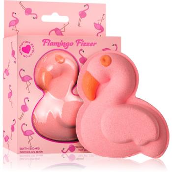 I Heart Revolution Bath Fizzer Flamingo bombă de baie cu parfum Pineapple & Peach 110 g