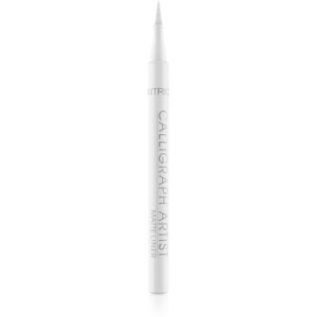 Catrice Calligraph Artist Matte tuș de ochi tip cariocă cu efect matifiant culoare 070 Snow White 1,1 ml