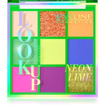 Eveline Cosmetics Look Up Neon Lime paletă cu farduri de ochi 10,8 g