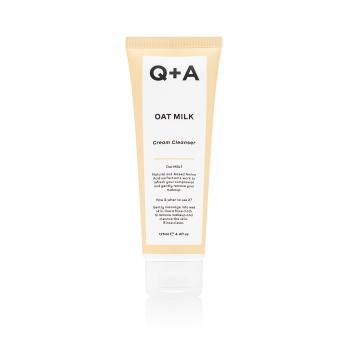 Q+A Demachiant cremos cu lapte de ovăz (Cream Cleanser) 125 ml