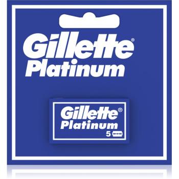 Gillette Platinum Double Edge lame de rezerva 5 buc