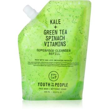 Youth To The People Superfood Cleanser gel de curățare rezervă 500 ml