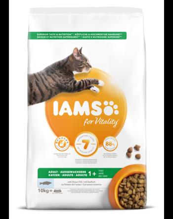 IAMS for Vitality pentru pisici adulte, cu pește oceanic 10 kg