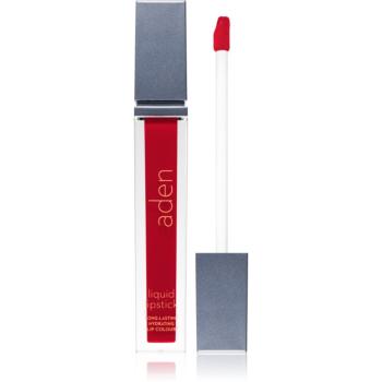 Aden Cosmetics Liquid Lipstick ruj de buze lichid culoare 09 Wild Red 7 ml