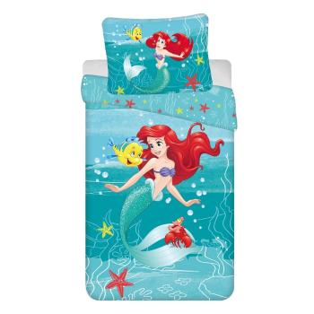 Lenjerie de pat pentru copii din bumbac pentru pat de o persoană 140x200 cm Ariel Friends – Jerry Fabrics