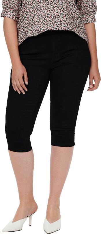 ONLY CARMAKOMA Pantaloni scurți de damă CARAUGUSTA Skinny Fit 15205943 Black XXL