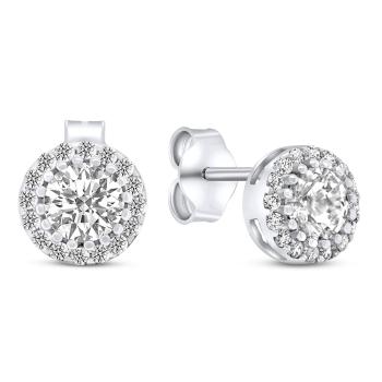 Brilio Silver Set fermecător de bijuterii din argint cu zircon EA505W