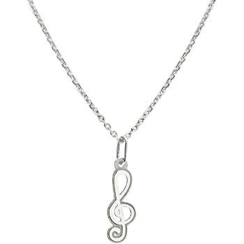 Praqia Jewellery Colier din argint Cheia Sol KO0051_MO040_40 (lanț,pandantiv)