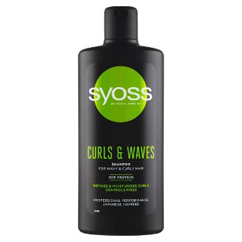 Syoss Șampon pentru păr creț și ondulatCurls &amp; Waves (Shampoo) 440 ml