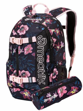 Meatfly Rucsac Basejumper Hibiscus Black